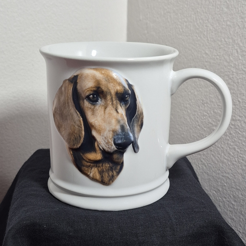 Embossed Dachshund Coffee Mug 2007 Xpres Best Friend Originals 10 oz